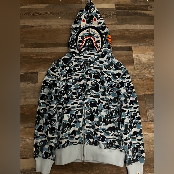 Bape Other - BAPE SHARK CAMO HOODIE FOR STEAL‼️